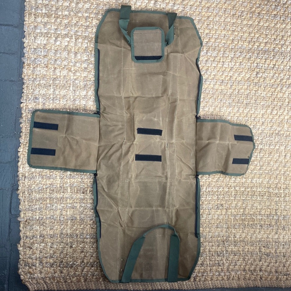 HINTERHILL 2 In 1 Firewood/All Purpose Waxed Canvas Bag NWT - Picture 2 of 14